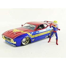 CAPTAIN MARVEL & 1973 FORD MUSTANG MACH 1